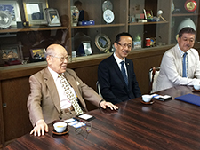 京都外国語大学との共同事業調印式報告