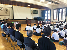 京都府立鳥羽高等学校キャリアガイダンス